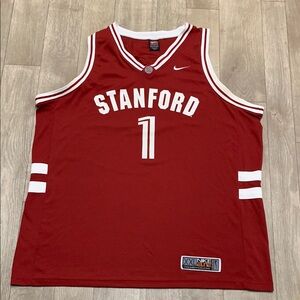 Mens Stanford Cardinal #1 Team Basketball Shirt‎ Jersey